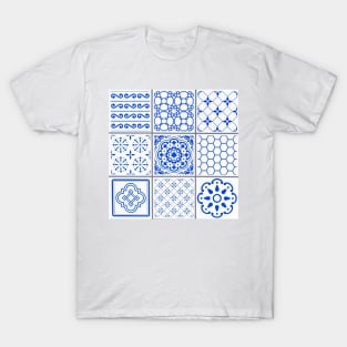 Abstract Portuguese Pattern Tile T-Shirt